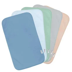 Bibs + Burps-Green Sprouts Stay-Dry Burp Pads (5 Pack)