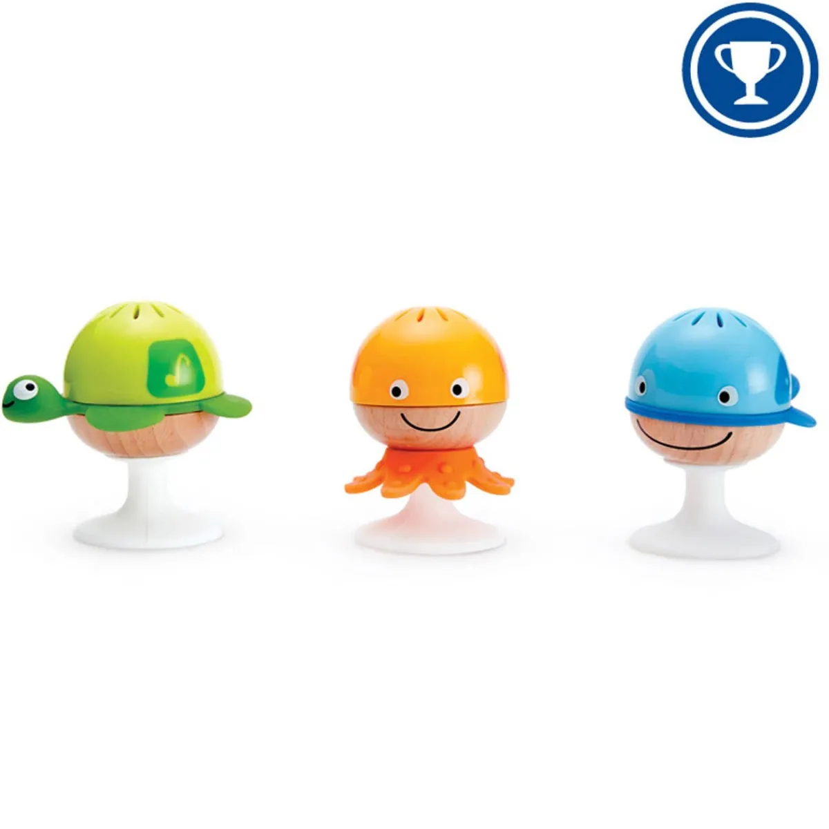Musical Instruments|Pretend Play-Hape Stay-Put Rattle Set