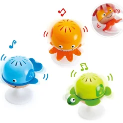 Musical Instruments|Pretend Play-Hape Stay-Put Rattle Set