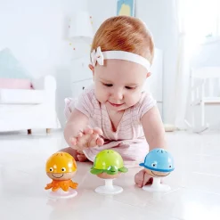 Musical Instruments|Pretend Play-Hape Stay-Put Rattle Set