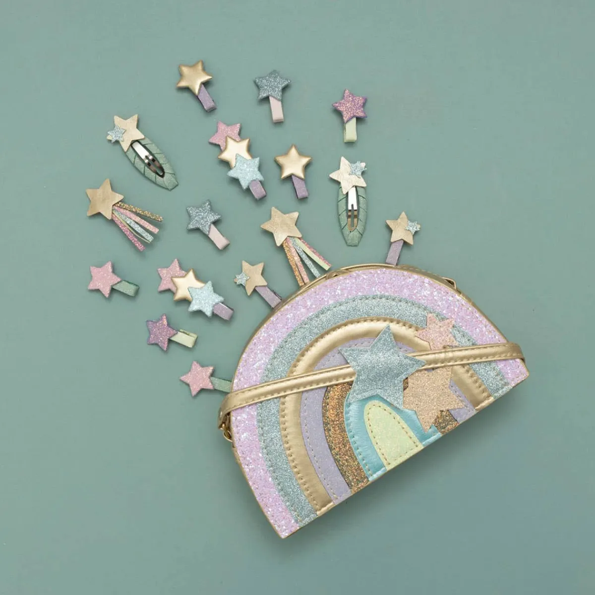 Hair Accessories-Mimi & Lula Stellar Bright Mini Clips