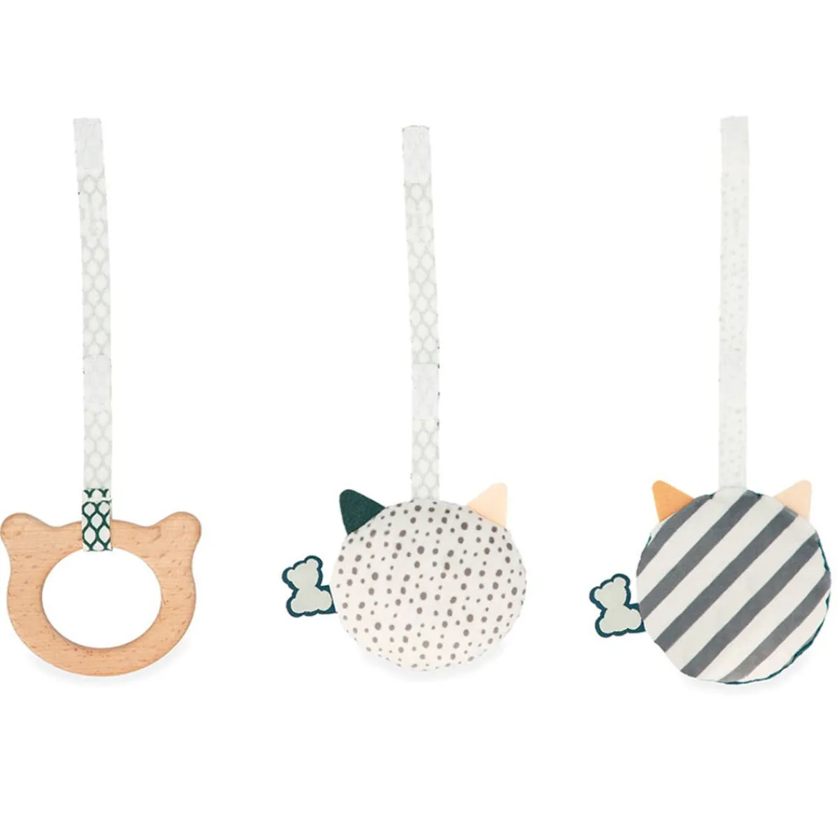 Grasping Toys|Stroller Toys-Kaloo Stimuli: Set of Mobile Sensory