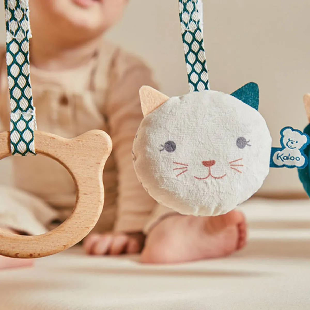 Grasping Toys|Stroller Toys-Kaloo Stimuli: Set of Mobile Sensory