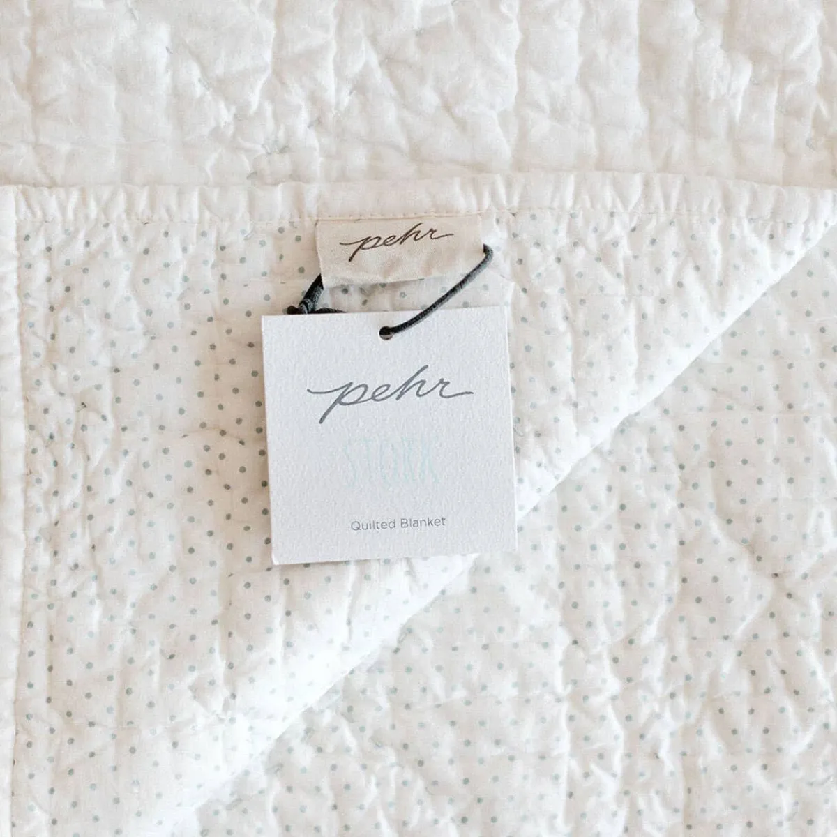 Blankets|Crib Quilts-Pehr Stork Blanket