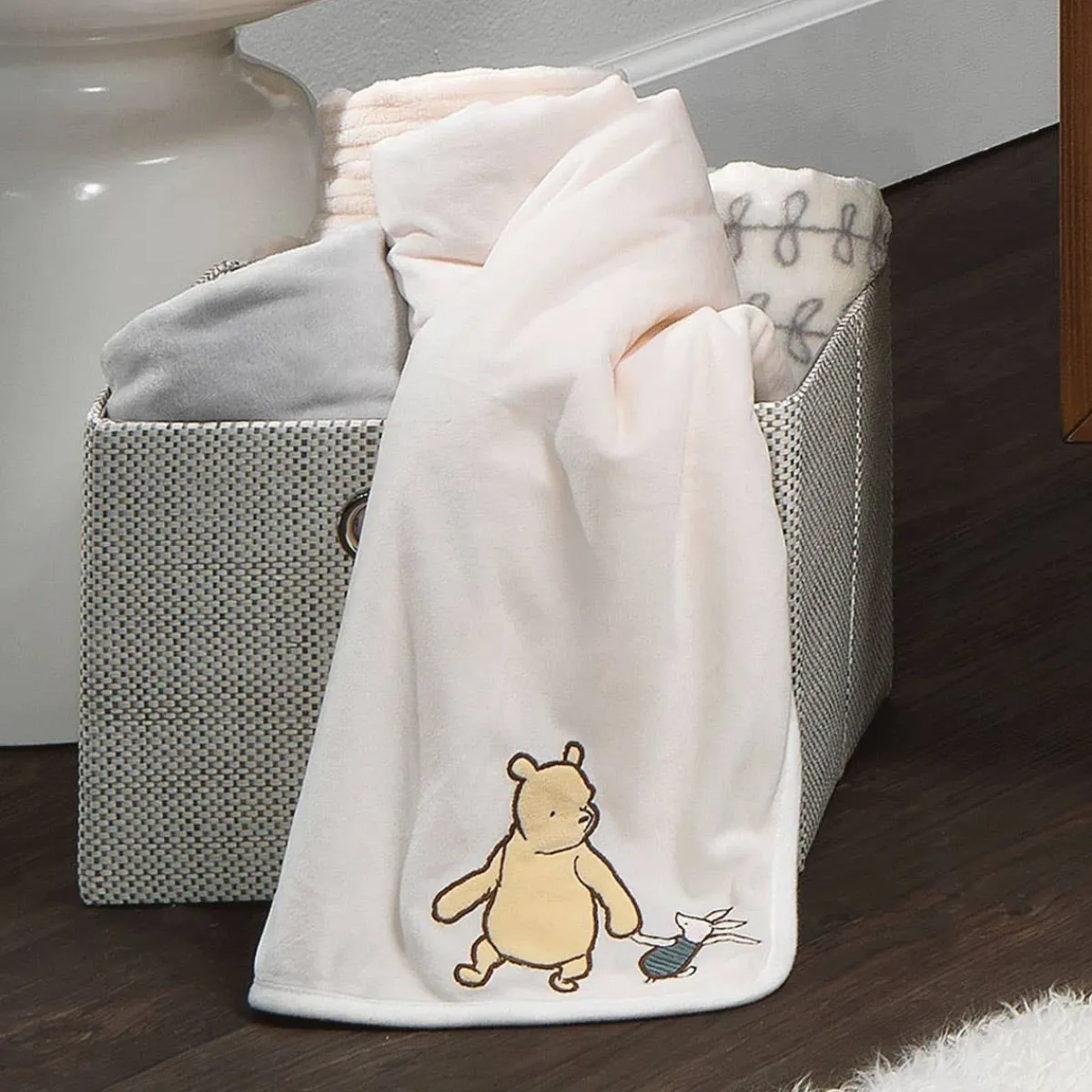 Blankets-Lambs & Ivy Storytime Pooh Blanket