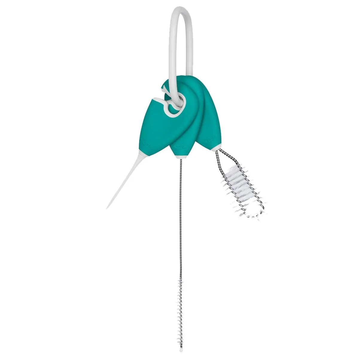 Bottle Brushes + Drying Racks-Oxo Tot Straw & Sippy Cup Cleaning Set