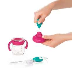 Bottle Brushes + Drying Racks-Oxo Tot Straw & Sippy Cup Cleaning Set
