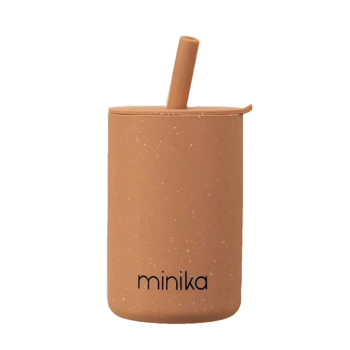 Kids Drinkware|Sippy Cups + Straw Cups-Minika Straw Cup with Lid
