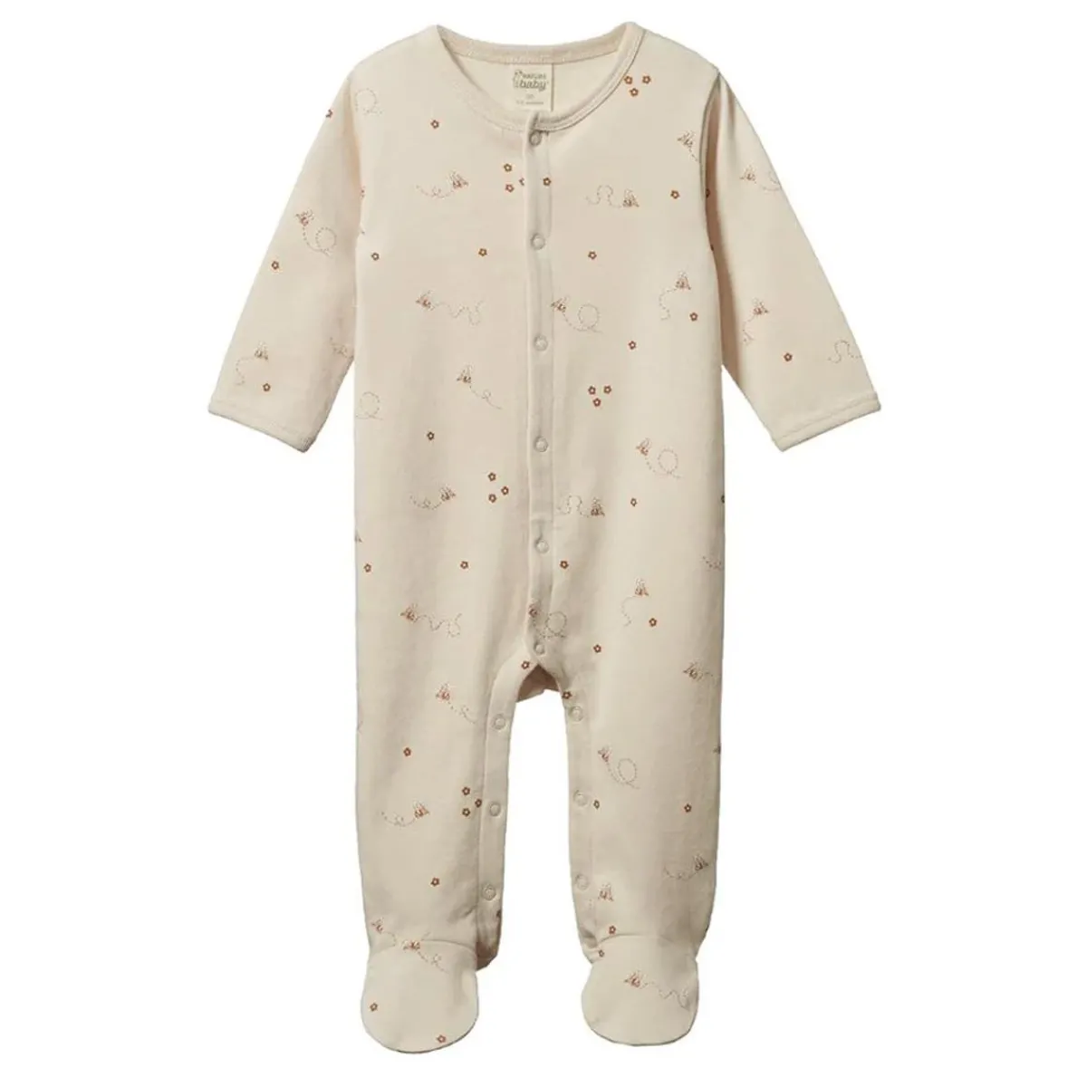 Onesies|Sleepers-Nature Baby Stretch & Grow Footie