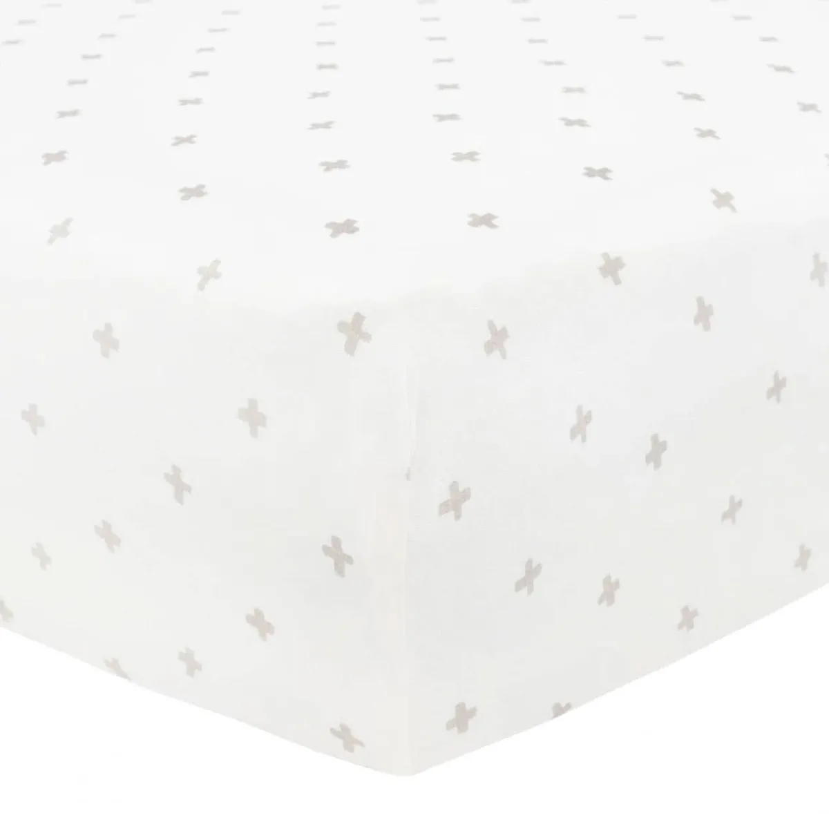Crib Fitted Sheets-Little Unicorn Stretch Knit Crib Sheet