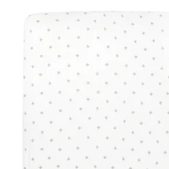 Crib Fitted Sheets-Little Unicorn Stretch Knit Crib Sheet