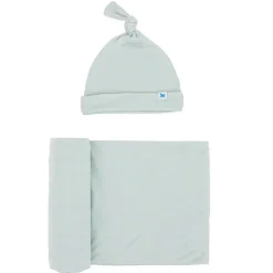 Layette Sets|Blankets-Little Unicorn Stretch Knit Hat & Swaddle Set