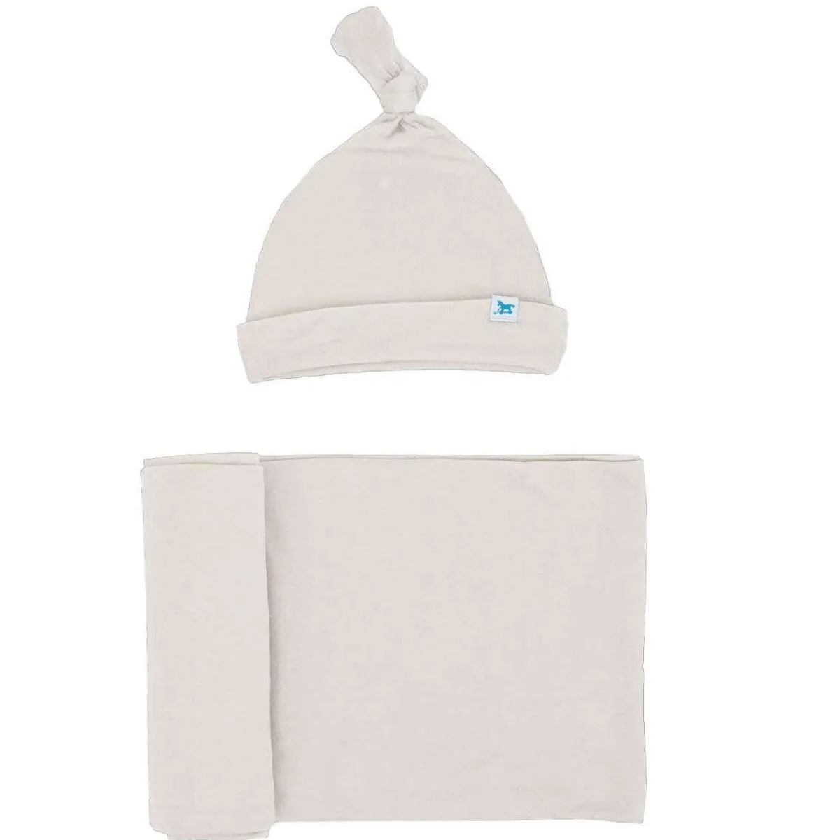 Layette Sets|Blankets-Little Unicorn Stretch Knit Hat & Swaddle Set