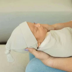 Layette Sets|Blankets-Little Unicorn Stretch Knit Hat & Swaddle Set