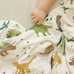 Blankets|Sleep Sacks + Wraps-Little Unicorn Stretch Knit Swaddle