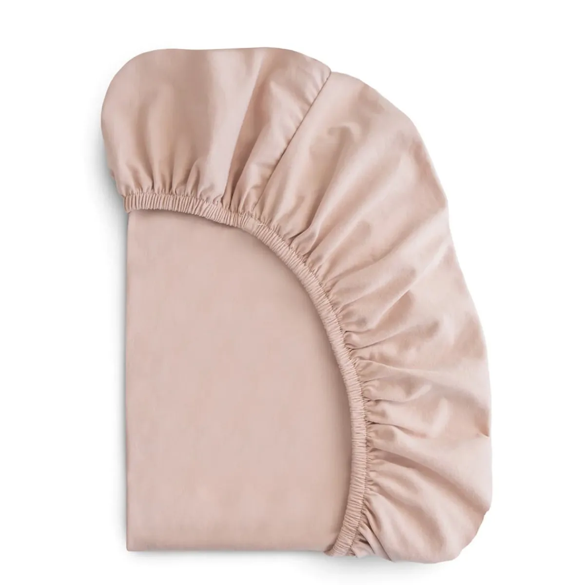 Oval Crib Bedding|Bassinet Sheets-Mushie Stretchy Bassinet Sheet