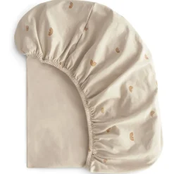 Crib Fitted Sheets-Mushie Stretchy Crib Sheet