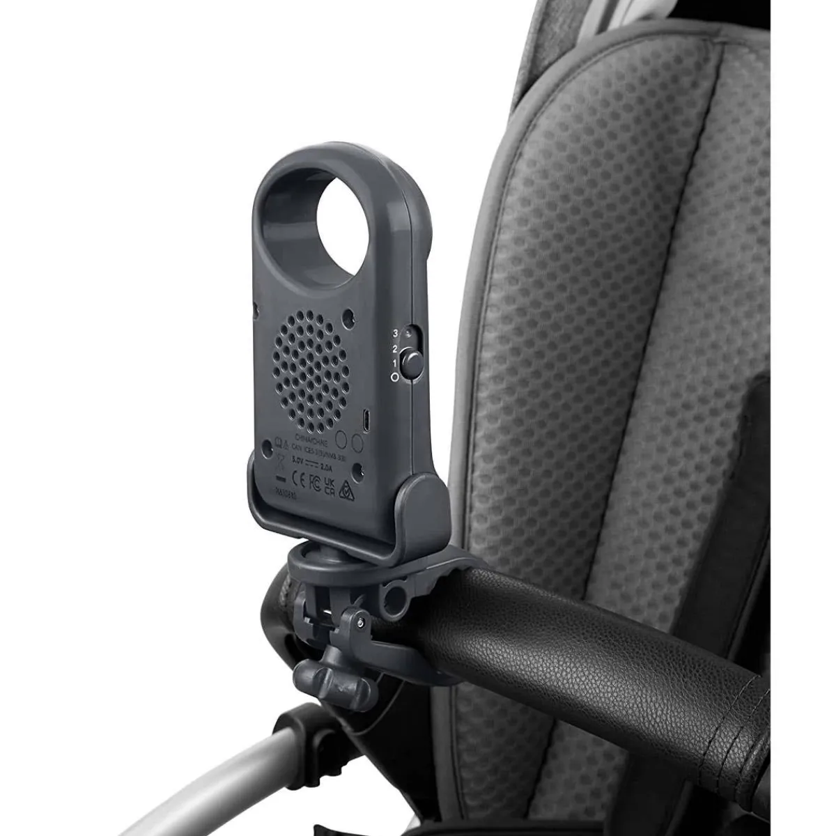 Stroller Accessories-Skip Hop Stroll & Connect Bladeless Stroller Fan
