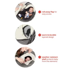 Car Seat Accessories-Skip Hop Stroll & Go Car Seat Cover