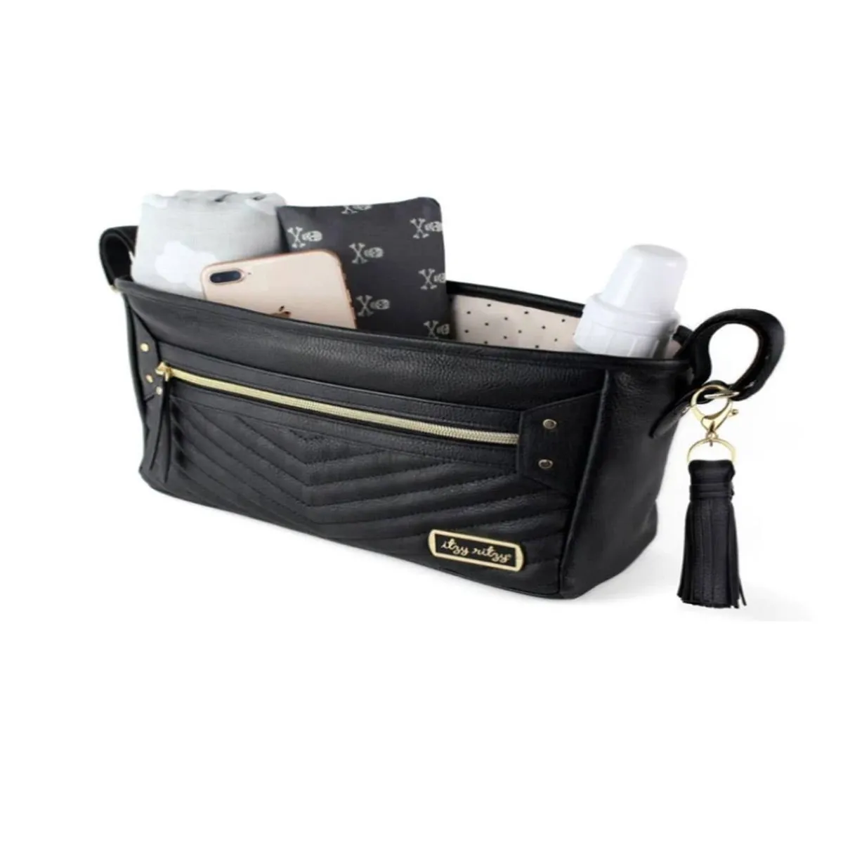Stroller Accessories-Itzy Ritzy Stroller Caddy Organizer