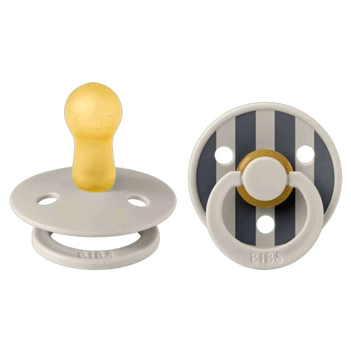 Pacifiers + Clips-Bibs Studio Colour Block Pacifier (2 Pack)