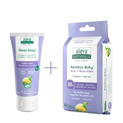 Wellness Balms + Wipes-Aleva Naturals Stuffy Nose Kit