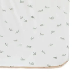 Crib Fitted Sheets-Pehr Summer Bugs Crib Sheet