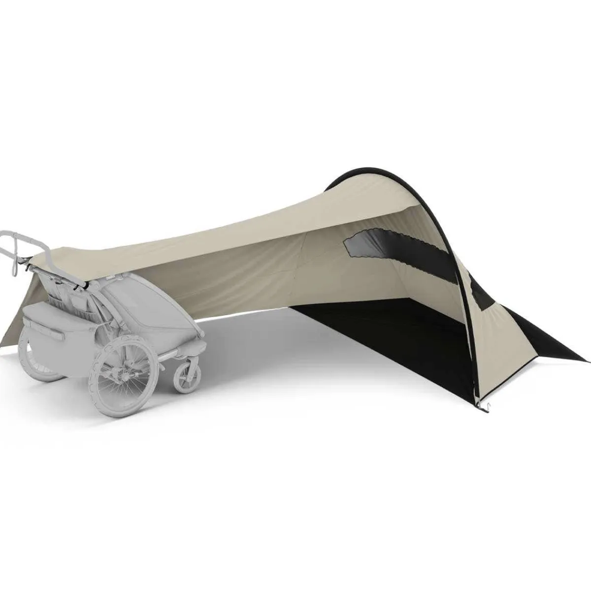 Uv Sun Protection Canopies|Stroller Accessories-Thule Sun & Wind Tarp Soft Beige