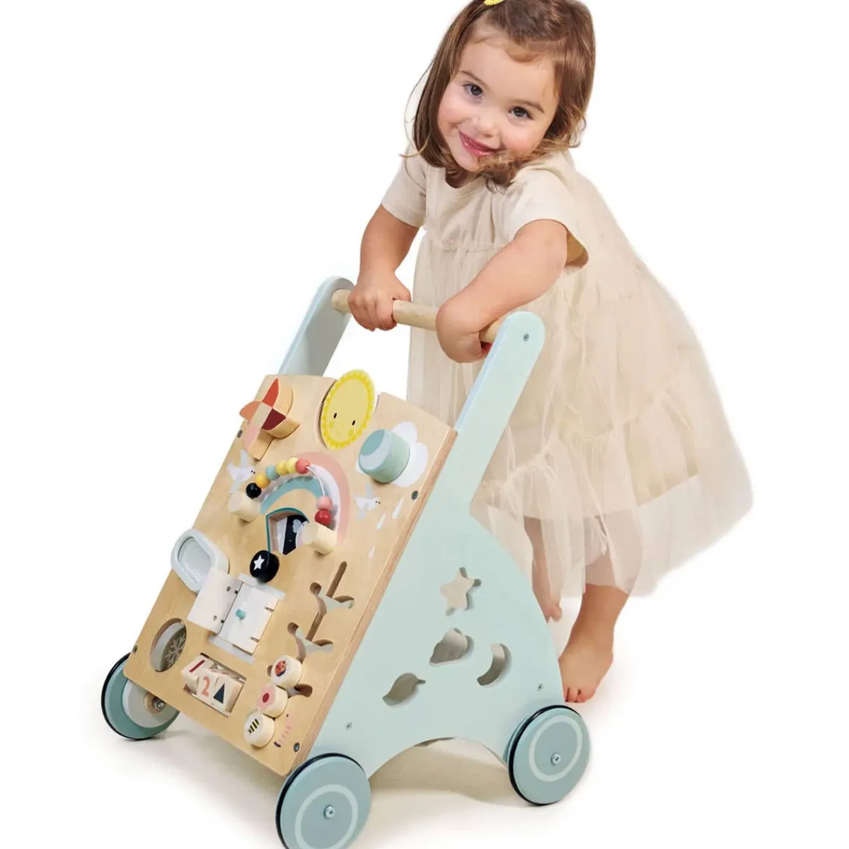 Wooden Toys|Baby Walkers-Tender Leaf Toys Sunshine Activity Baby Walker
