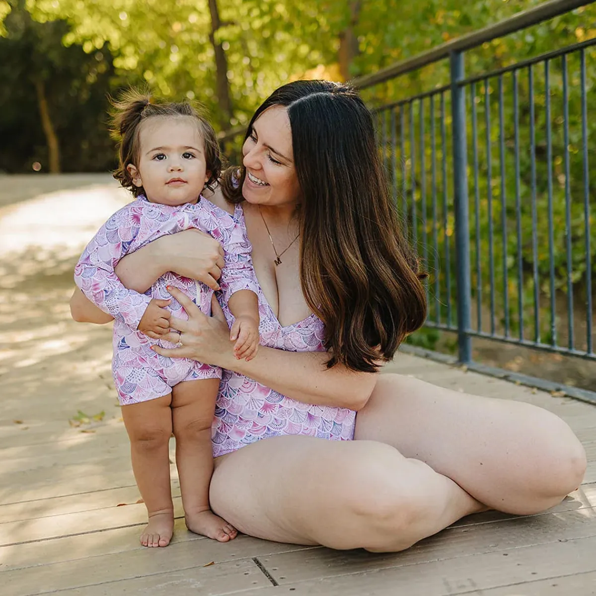 Swimwear-Current Tyed Sunsuit