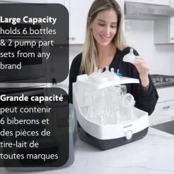 Bottle Sterilizers-Baby Brezza Superfast Sterilizer Dryer