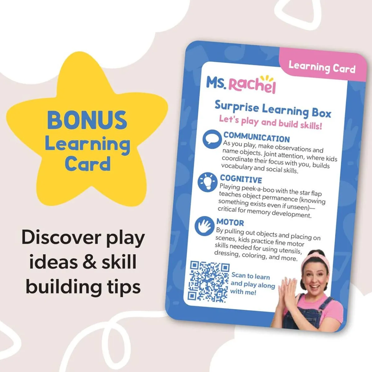 Play + Learn Toys-Ms. Rachel Surprise Learning Box