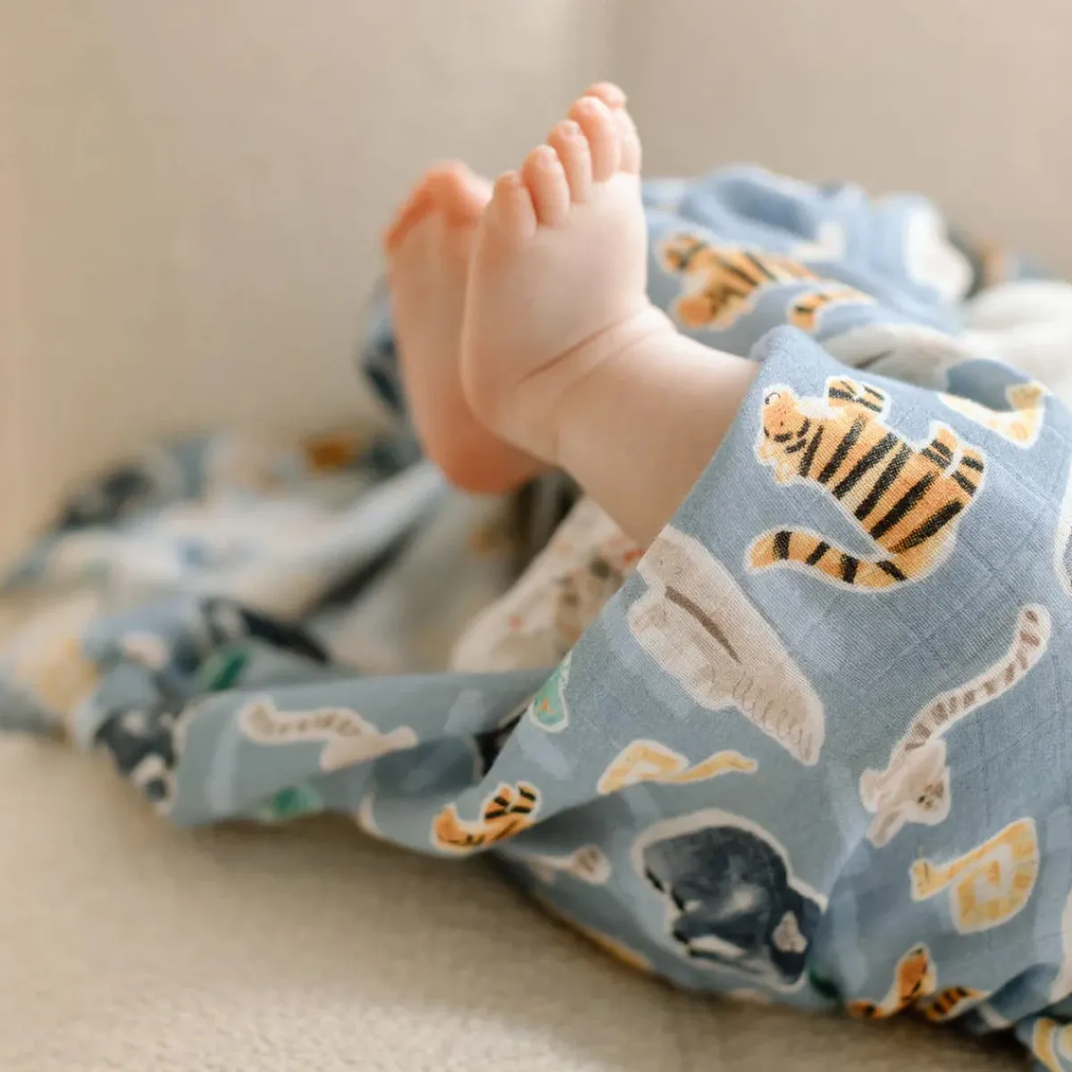 Blankets|Sleep Sacks + Wraps-LouLou Lollipop Swaddle Blanket