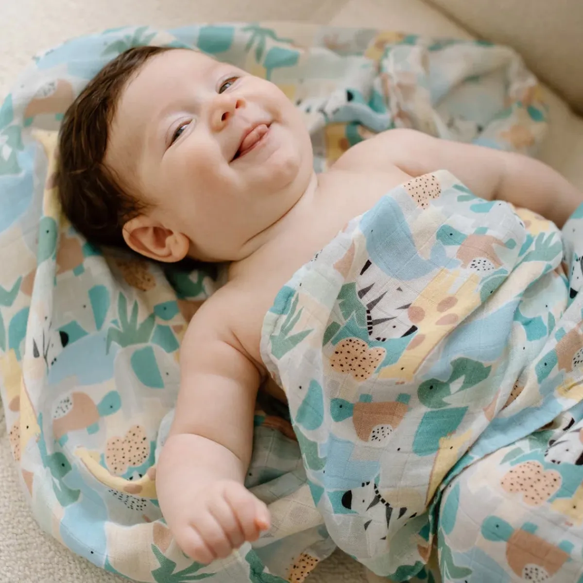 Blankets|Sleep Sacks + Wraps-LouLou Lollipop Swaddle Blanket