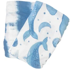 Blankets|Sleep Sacks + Wraps-Crane Baby Swaddle Set (2 Pack)