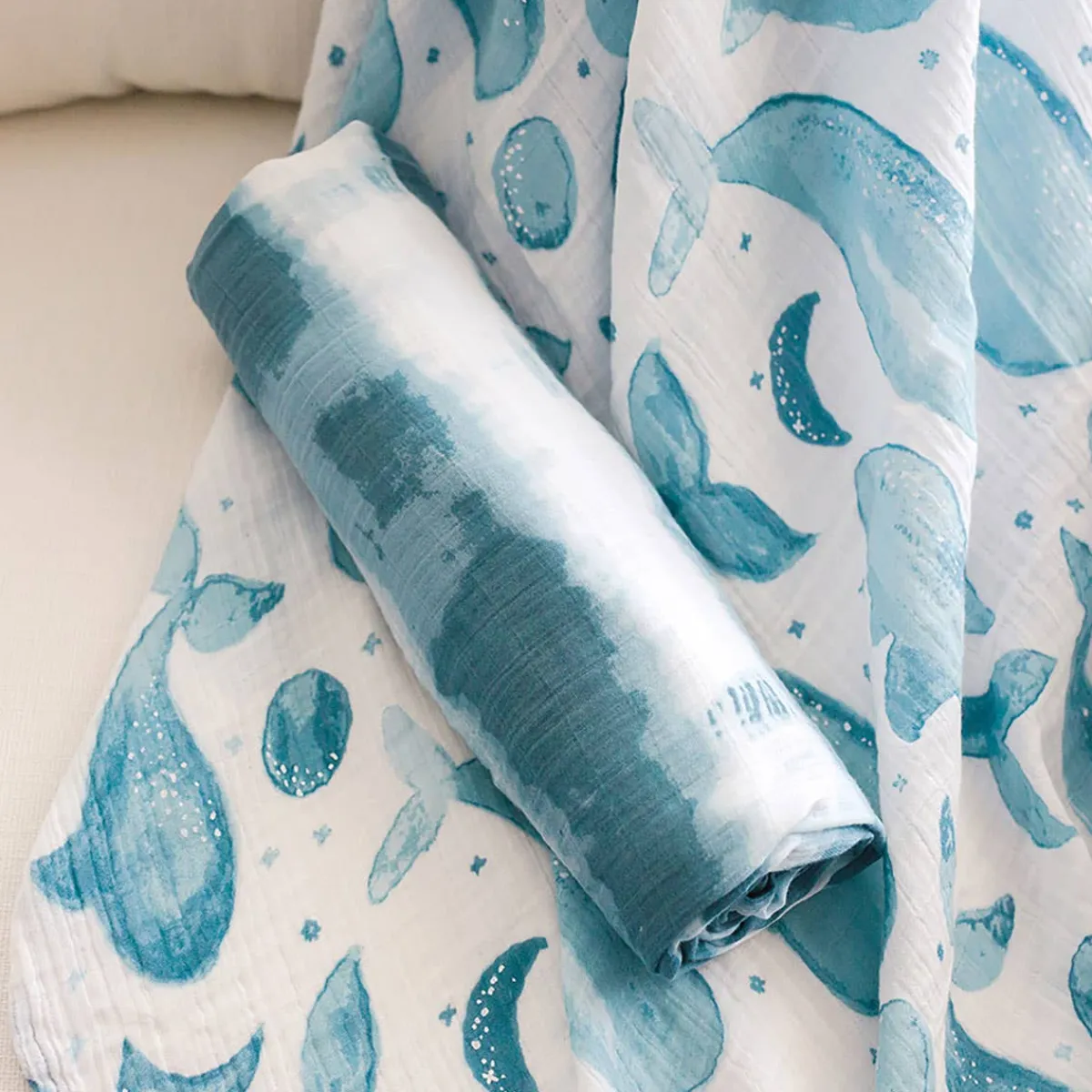 Blankets|Sleep Sacks + Wraps-Crane Baby Swaddle Set (2 Pack)
