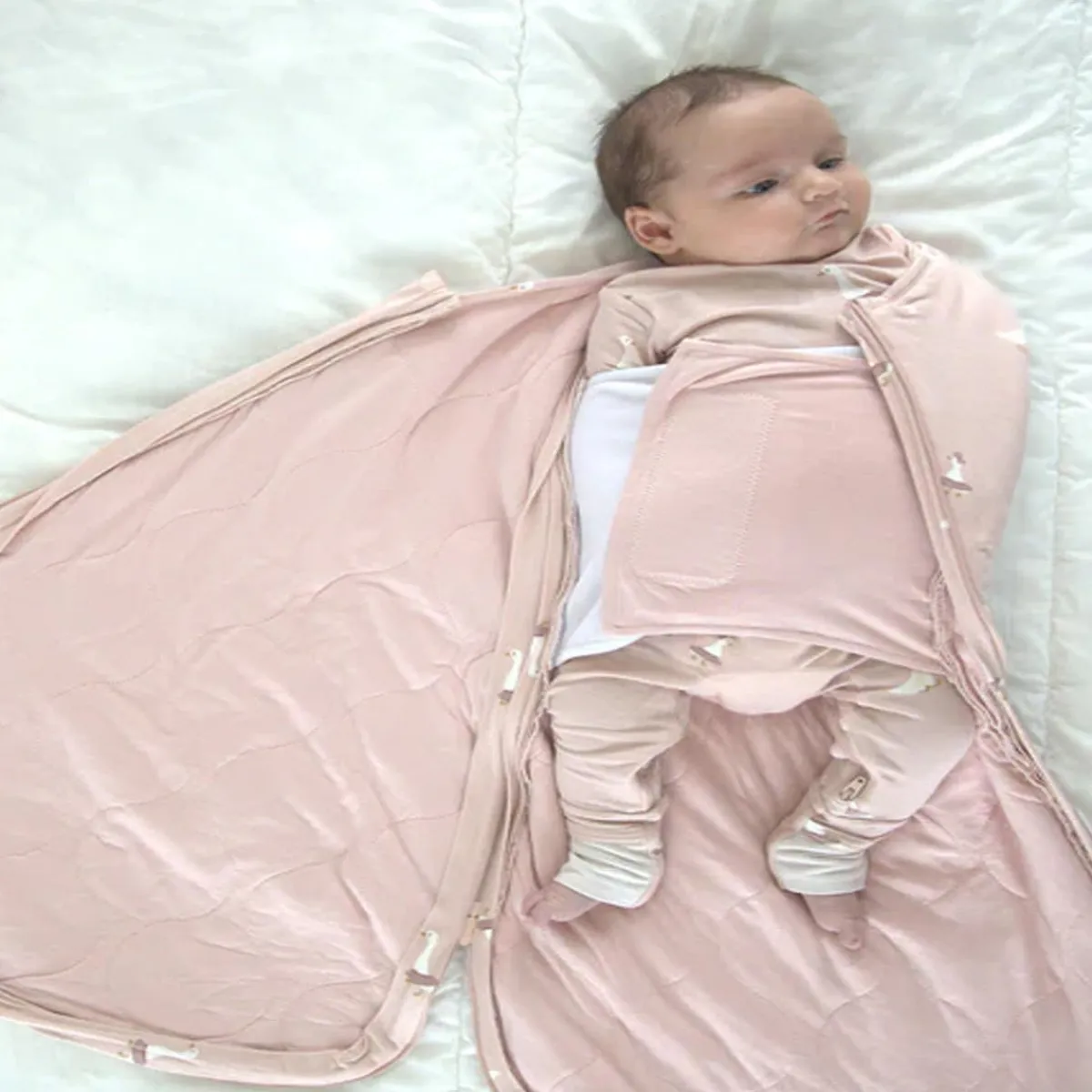 Sleep Sacks + Wraps-Gunamuna Swaddle Sleep Bag (1.0 TOG)