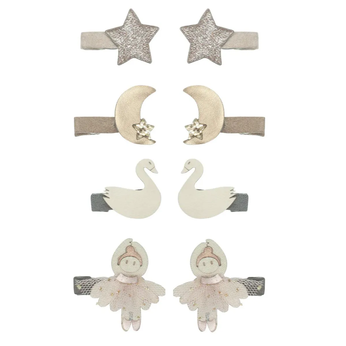Hair Accessories-Mimi & Lula Swanlake Mini Clips