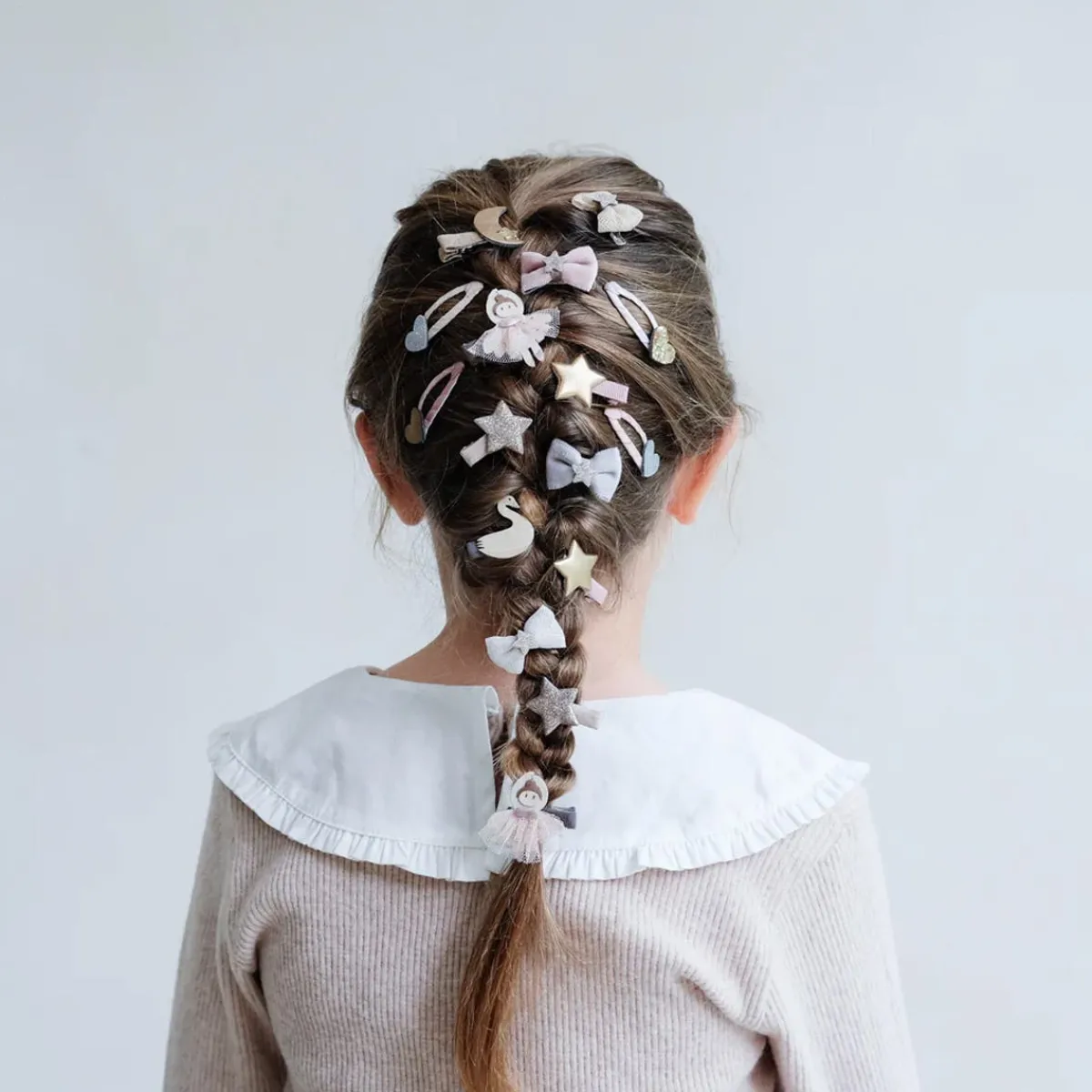 Hair Accessories-Mimi & Lula Swanlake Mini Clips