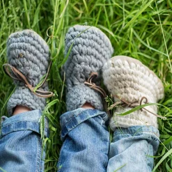 Moccasins|Infant Socks + Booties-Beba Bean Sweater Mocc