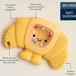 Teethers|Pacifiers + Clips-Itzy Ritzy Sweetie Shake Rattle & Teether