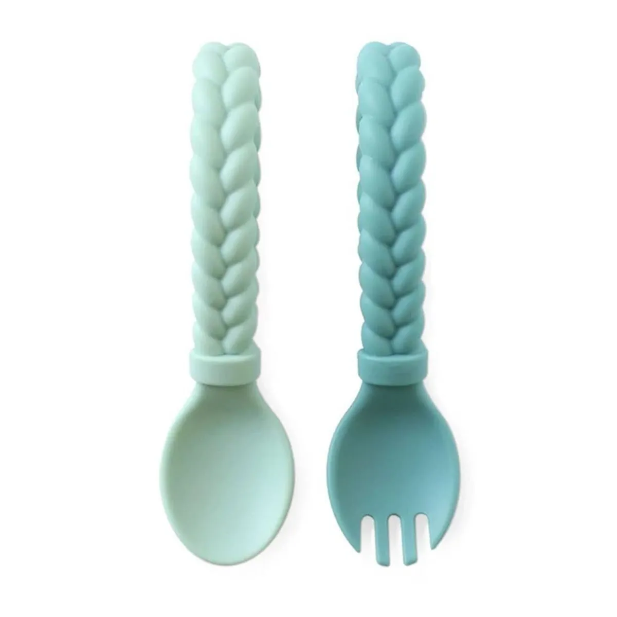 Kids Utensils|Toddler Training Utensils-Itzy Ritzy Sweetie Spoons Fork + Spoon Set