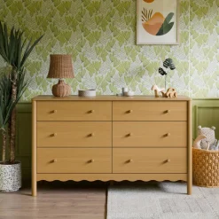 Dressers-Babyletto Swell 6 Drawer Dresser