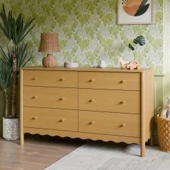 Dressers-Babyletto Swell 6 Drawer Dresser