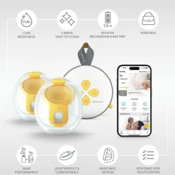 Breast Pumps + Accessories-Medela Swing Maxi Hands-Free Breast Pump