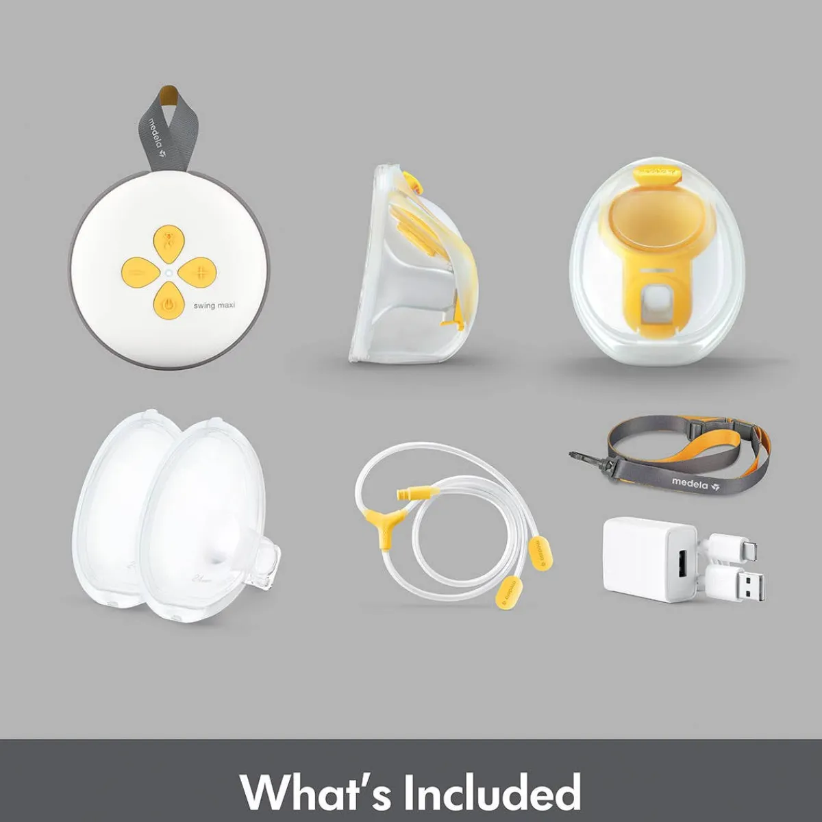 Breast Pumps + Accessories-Medela Swing Maxi Hands-Free Breast Pump