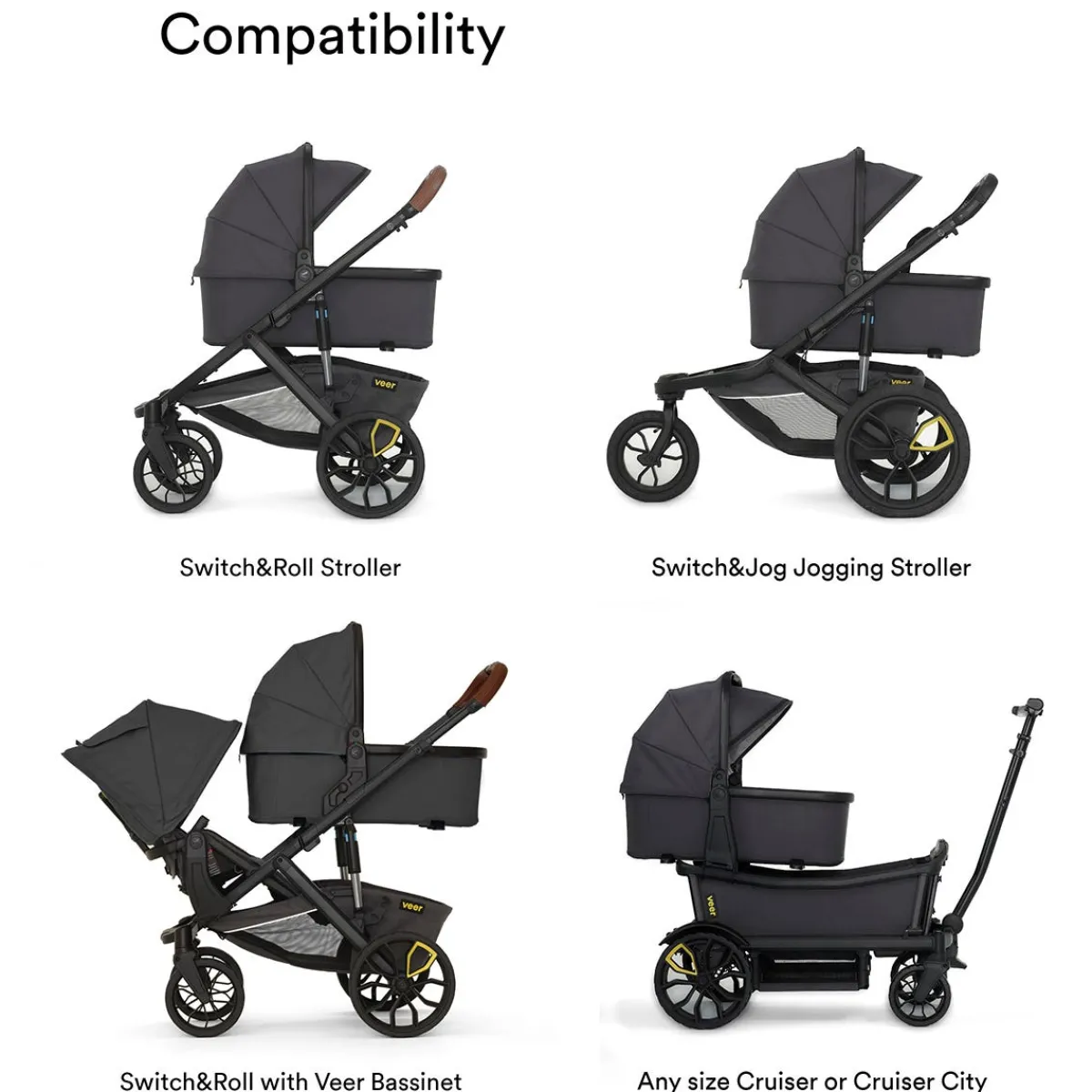 Stroller Accessories-Veer Switchback Bassinet