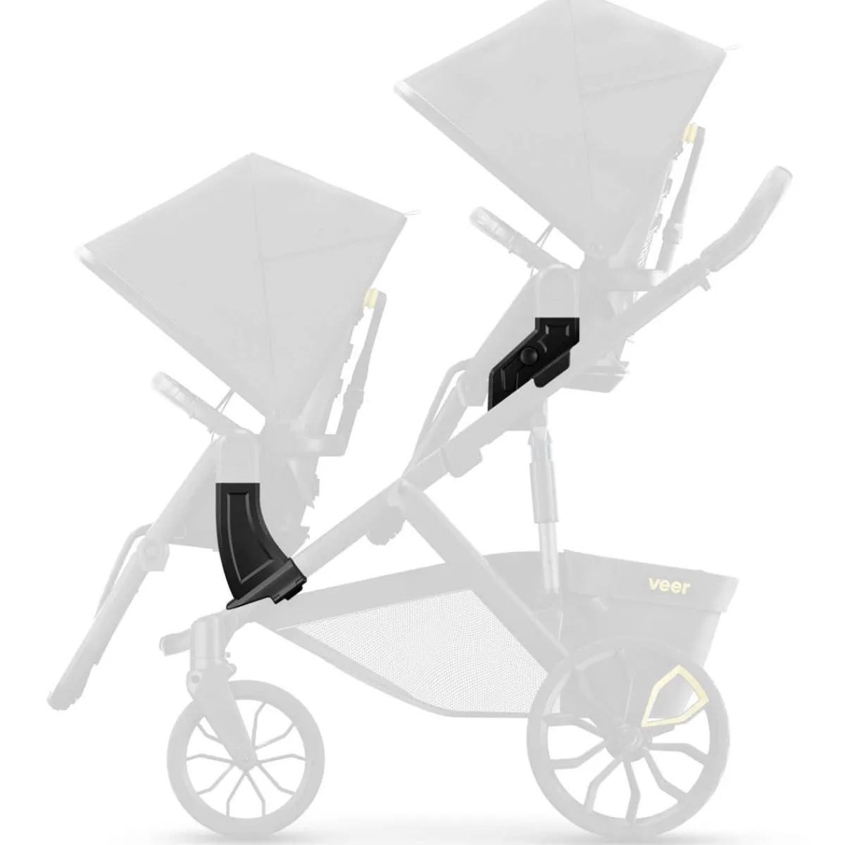 Stroller Accessories-Veer Switchback Second Seat Adapter Kit