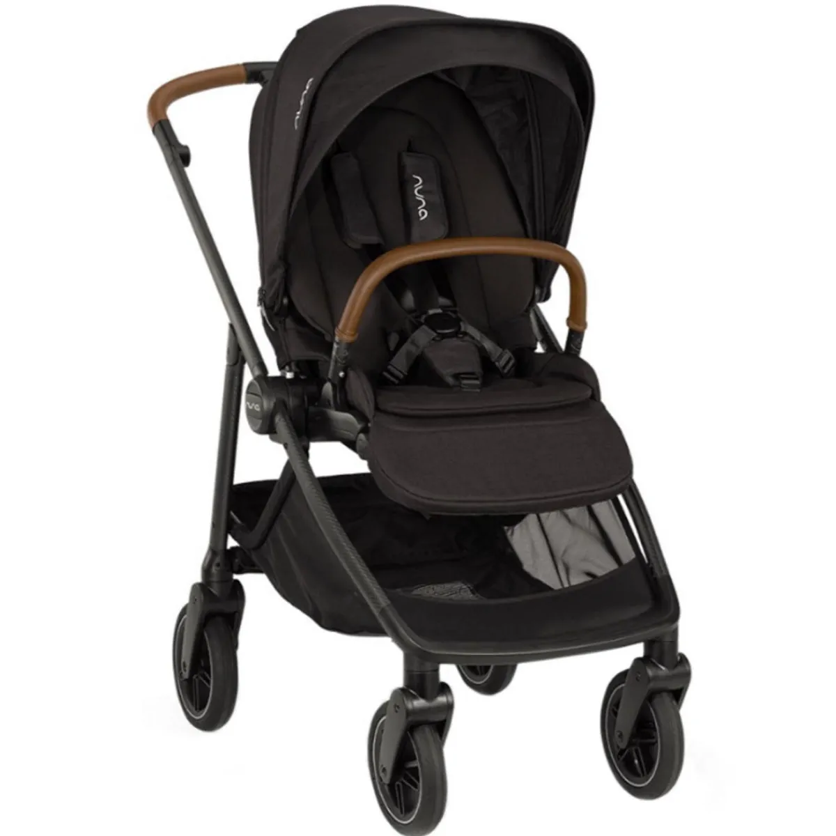Full-Sized Strollers-Nuna SWIV Stroller Caviar