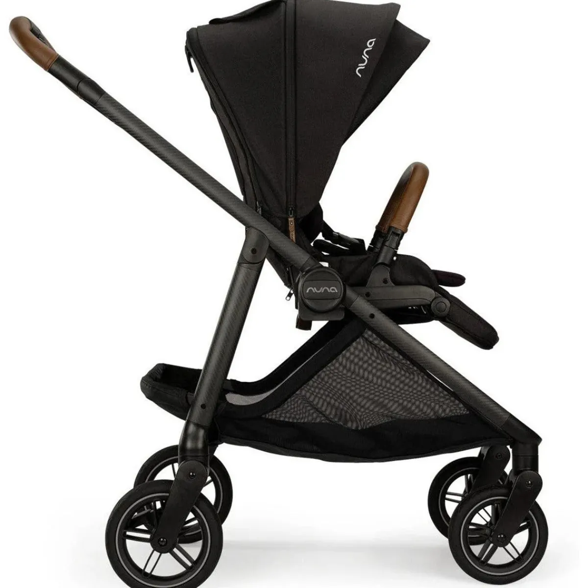 Full-Sized Strollers-Nuna SWIV Stroller Caviar